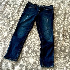 Universal Thread Mid Rise Skinny, women’s size 6 (28) jeans, ankle length